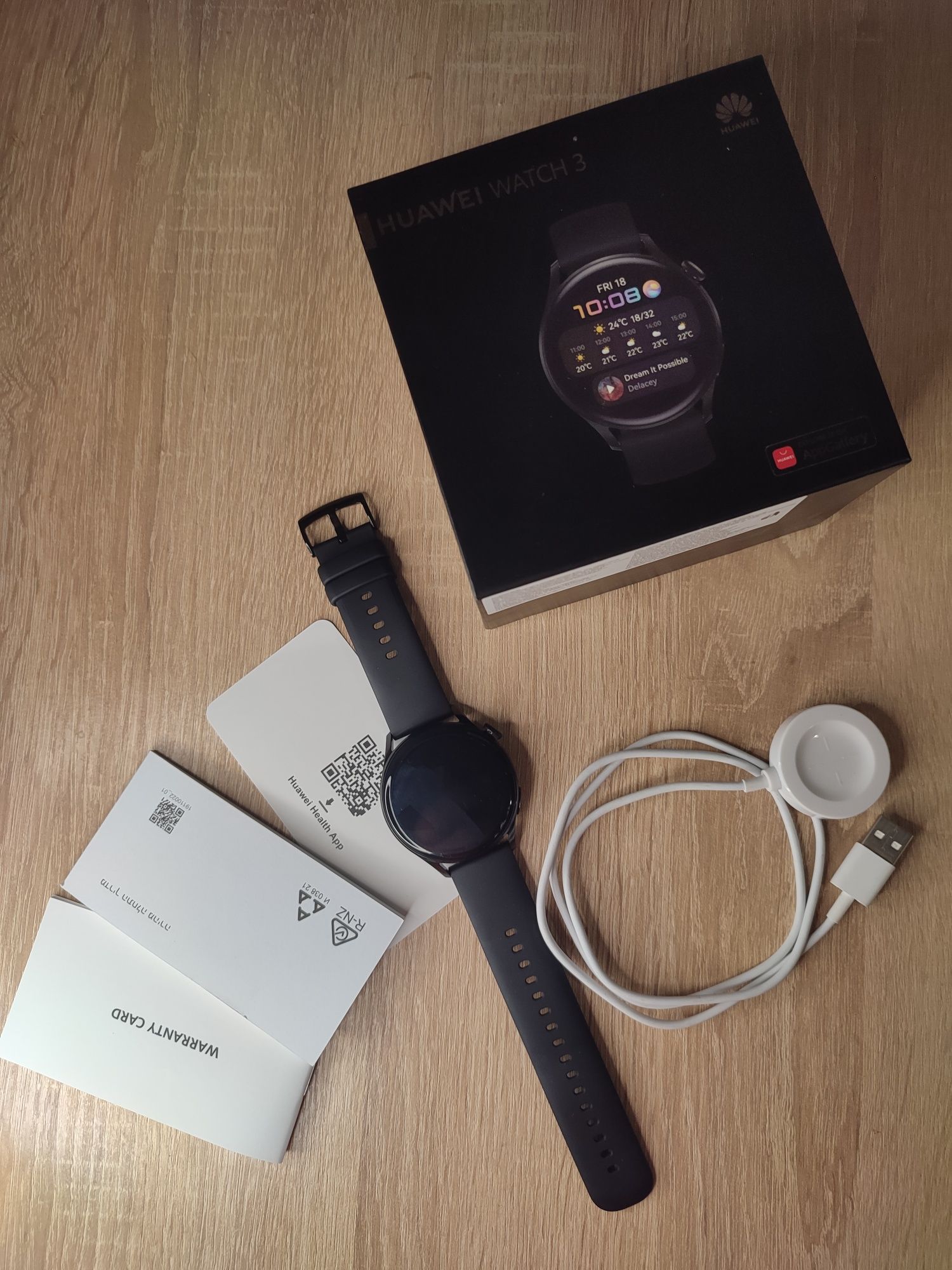 Смарт-часы Huawei Watch 3 Black