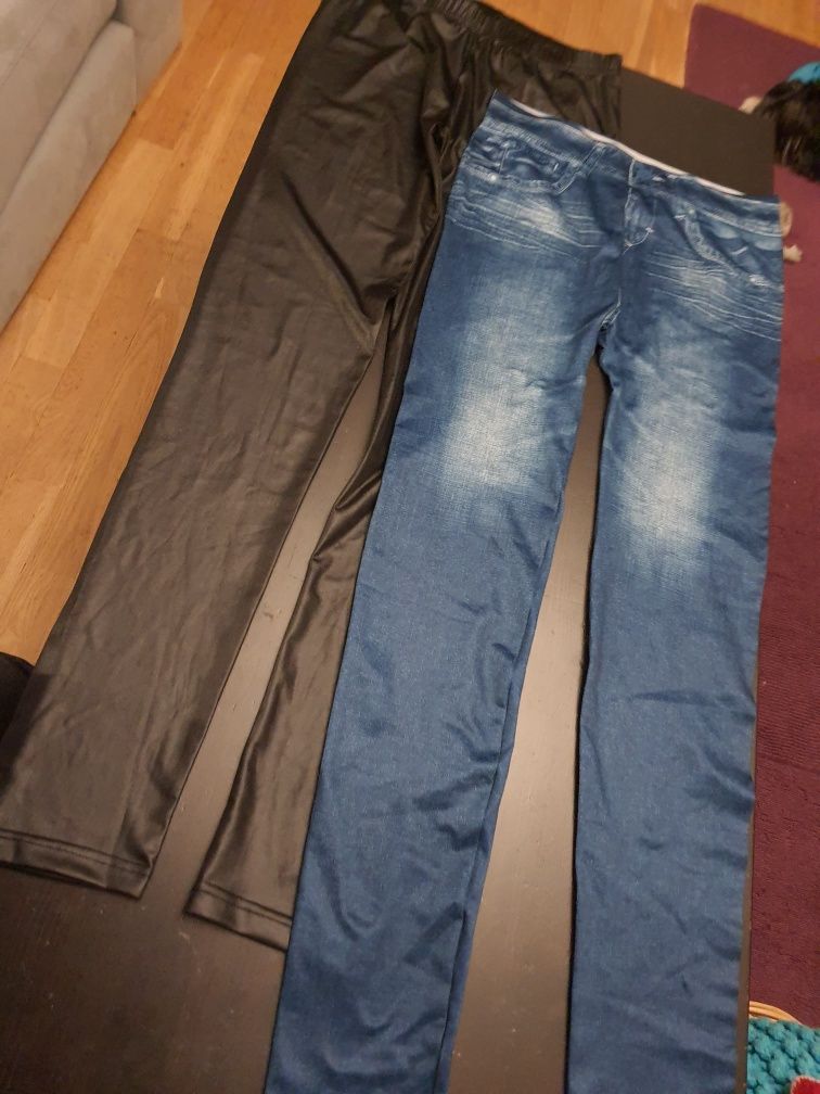 Jeansowe legginsy XL jeansowe Tom&Rose Nowe bez met