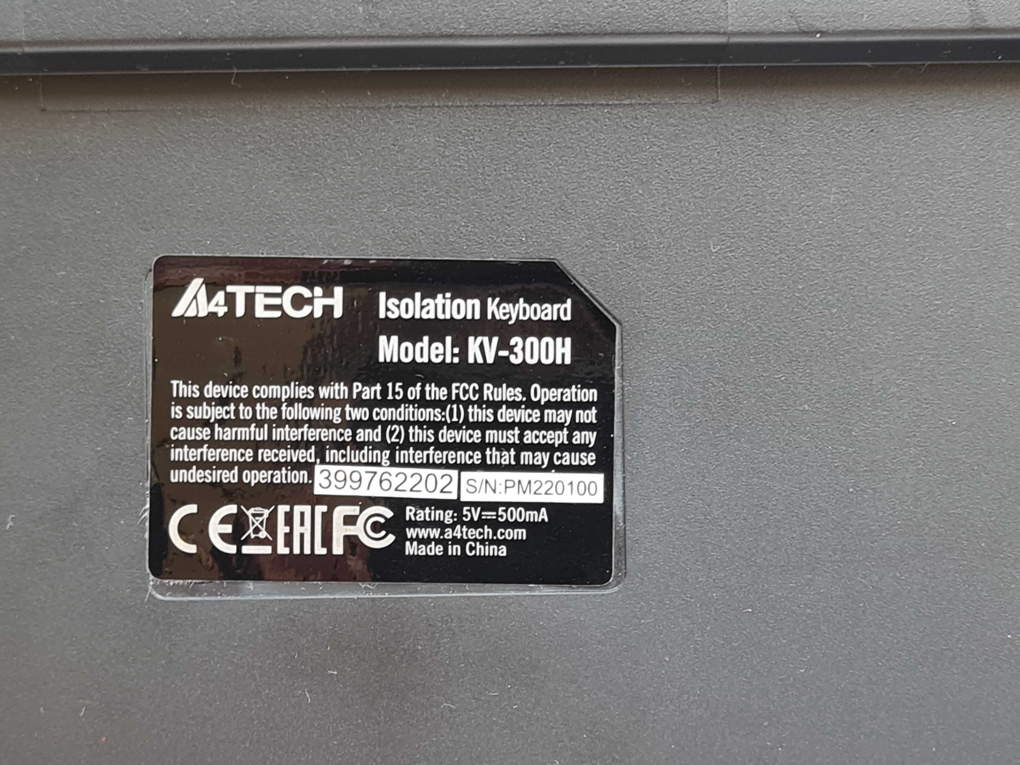 Klawiatura 4tech KV-300H nowa