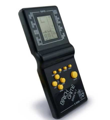 Consola de jogos retro Brick Game 9999 em 1 Tetris e outros