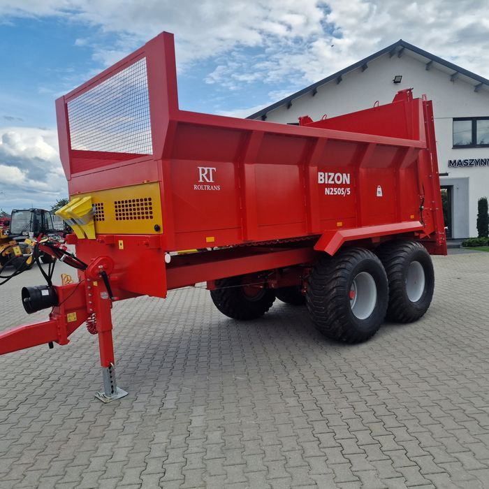 Rozrzutnik skorupowy Roltrans 10 t N250S/5, solidne wykonanie