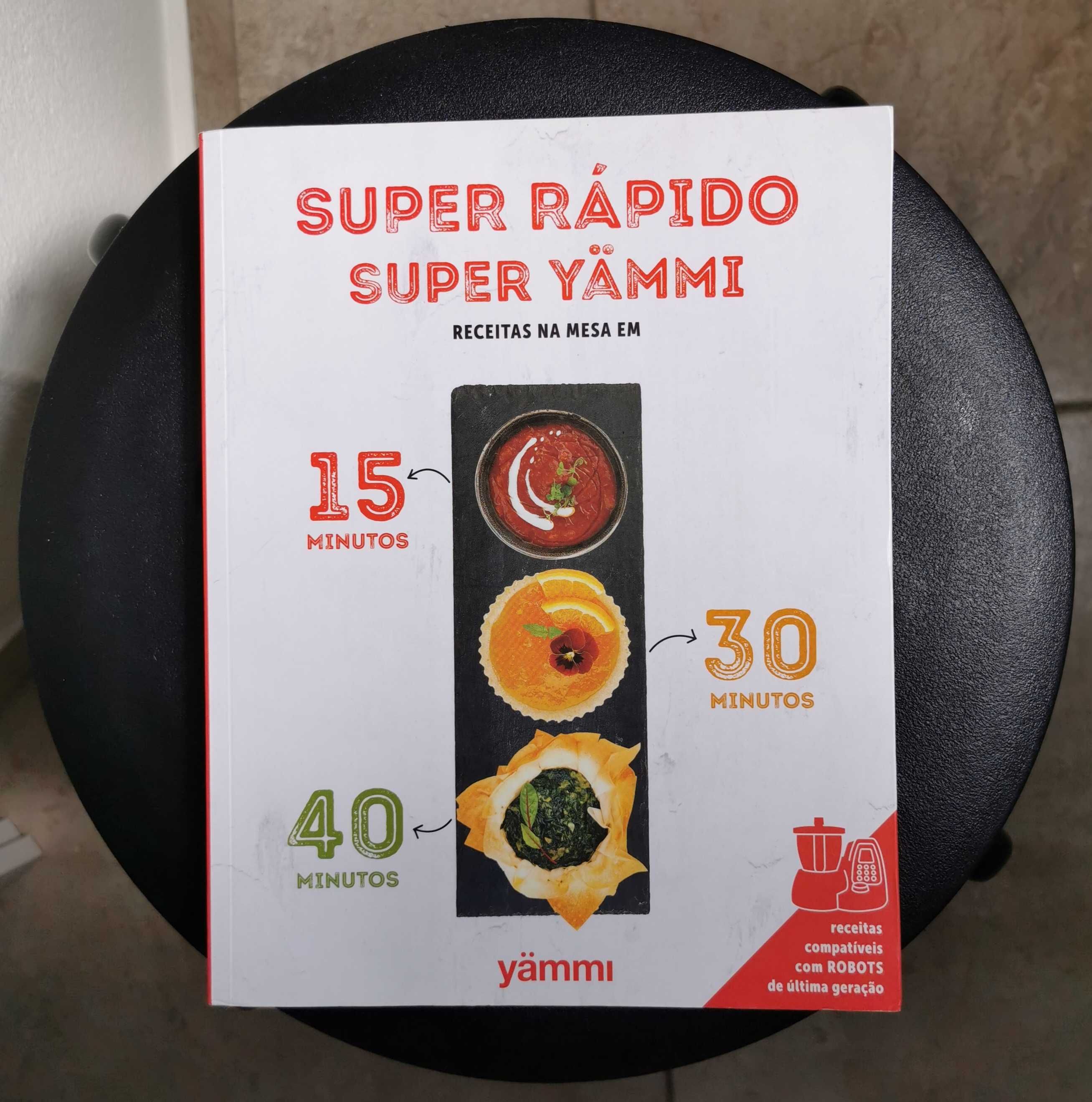 Livro Receitas Super Rápido Super Yammi