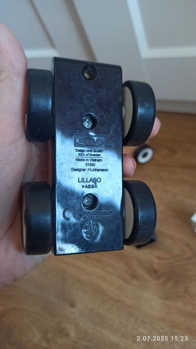 Auto 2 szt. IKEA Lillabo drewniane