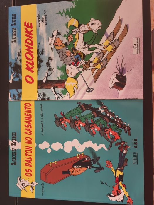Livros BD Lucky Luke