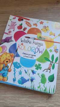 Wielka Księga Kolorów, Anna Wiśniewska, książka dla dzieci 0-3