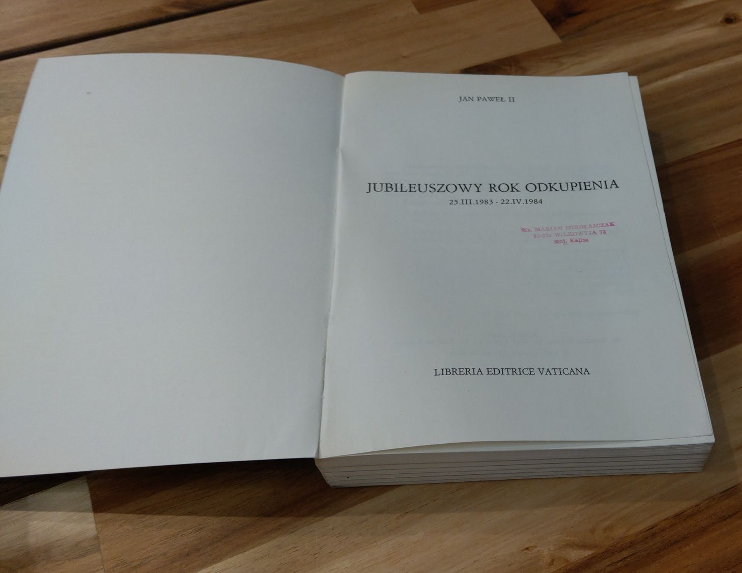 Jubileuszowy Rok Odkupienia