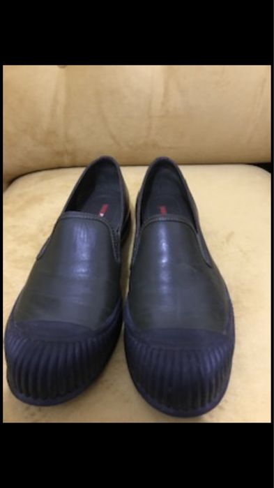 Obnizka -Prada buciki damskie skora