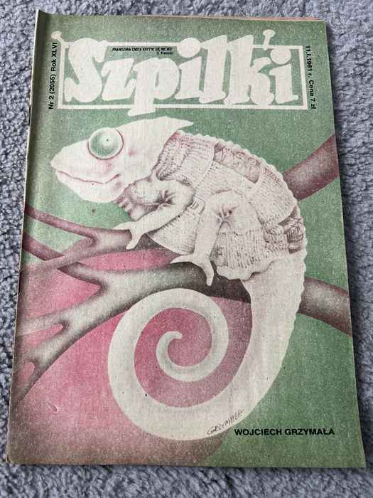 Gazeta szpilki 11 stycznia 1981 nr 2 (2055) - kolekcja gazet PRL