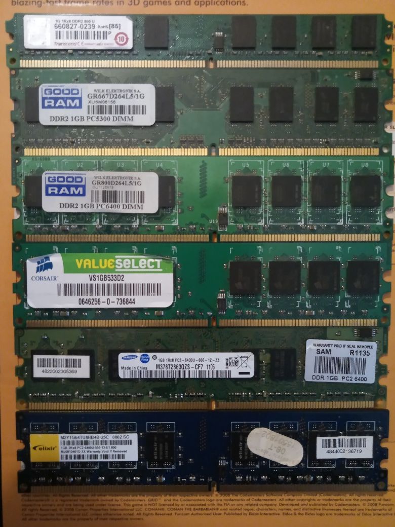 Оперативная память DDR2 1Gb