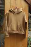 krótka bluza z kapturem crop Holzweiler hanger gruba hoodie crop