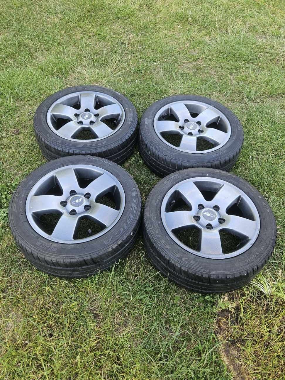 Felgi aluminiowe 15" z oponami letnimi Dębica Presto 195/50 R15 – 5