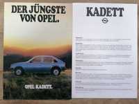 Prospekt Opel Kadett D