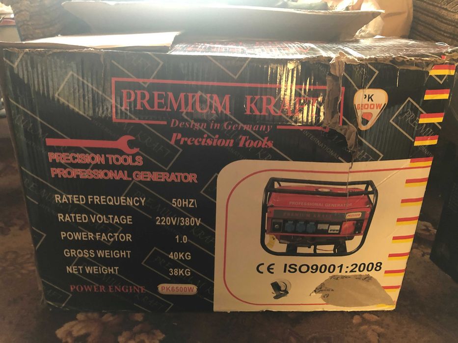 Генератор Premium Kraft PK6500W