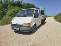 Ford Transit 2.5D 1994r 6 osob skrzynia paka 3.2mx2.1m ZAMIANA