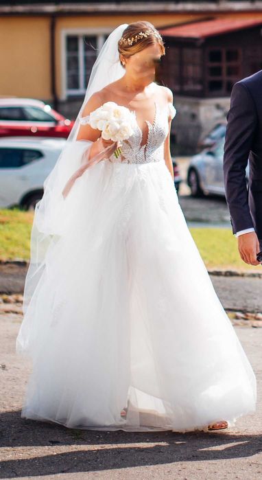 Suknia Ślubna Tiffany A. Światły