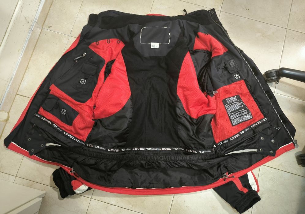 Blusao vermelho inverno killtec