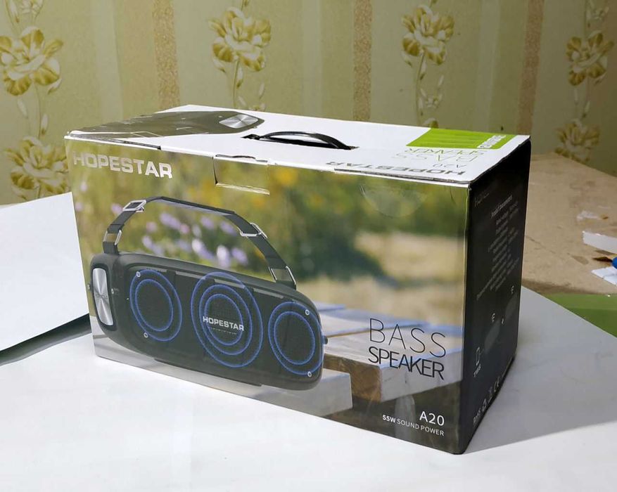 Портативна Bluetooth колонка Hopestar A20 Чорний
