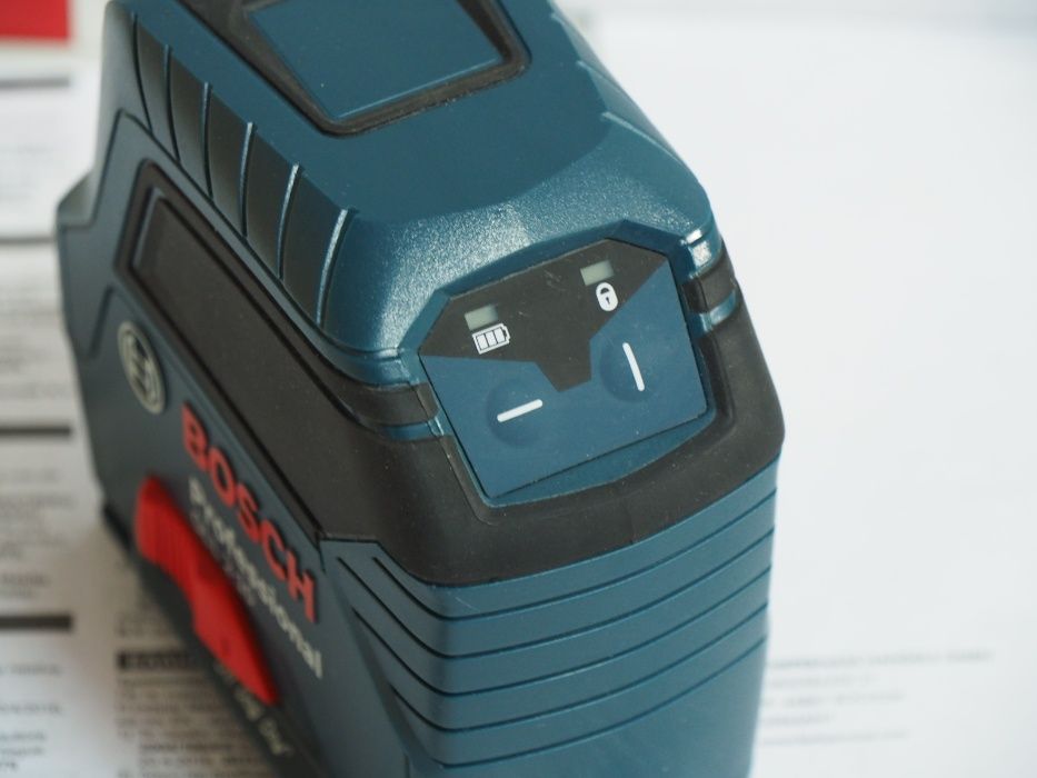 BOSCH GLL 2-10 niwelator laser krzyzowy poziomnica Czerwony 3-80c