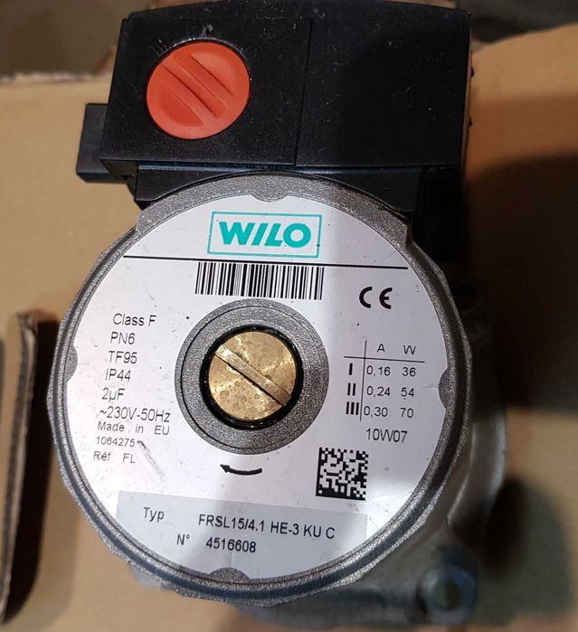 Pompa Wilo do pieca gazowego i instalacji, pompy