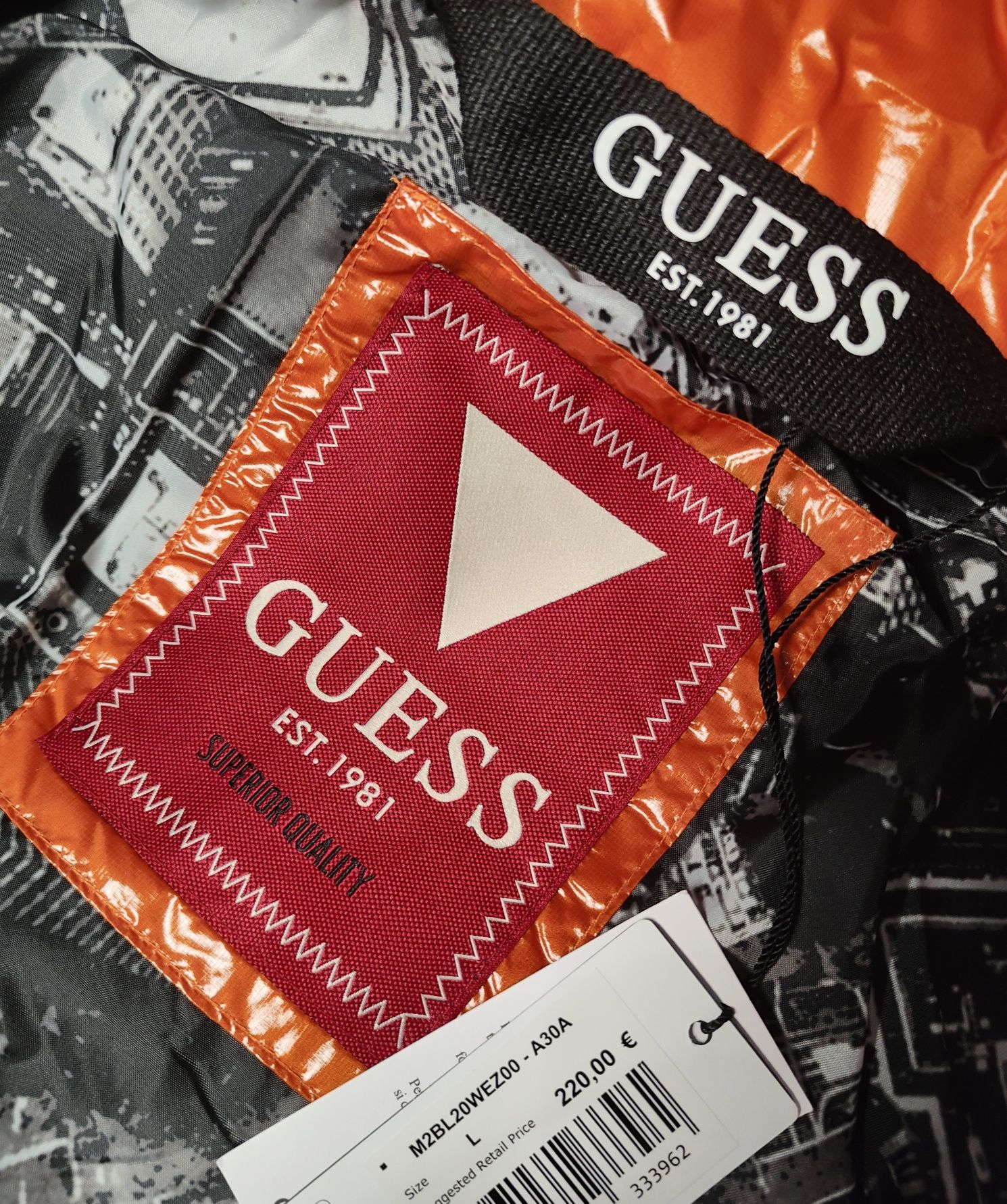 Kurtka Guess Liquid Puffa L M2BL20WEZ00-A30A