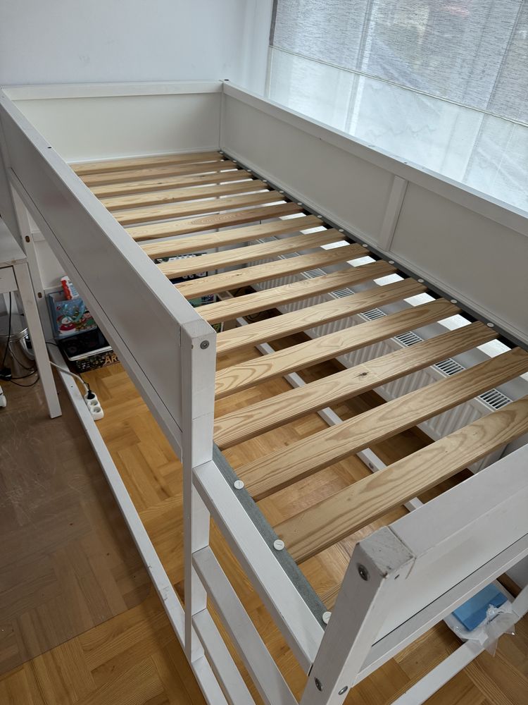 Łużko piętrowe Ikea model Kura