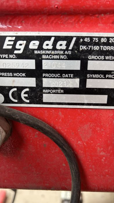 Opielacz pielnik egedal gs z opryskiwaczem belka herbicydowa