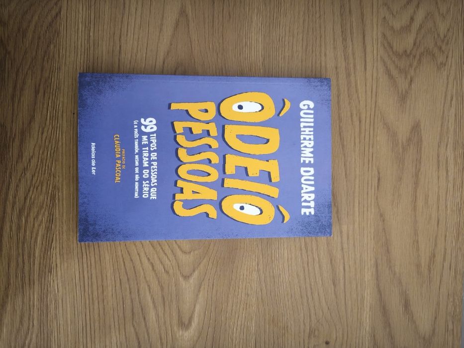 Livro Odeio Pessoas-Guilherme Duarte