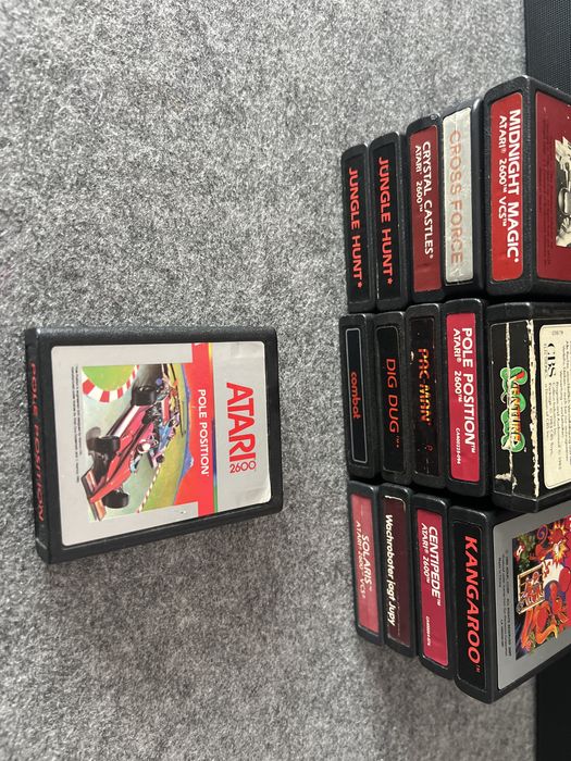 #1524 Pole position atari 2600 gra cartridge dyskietka