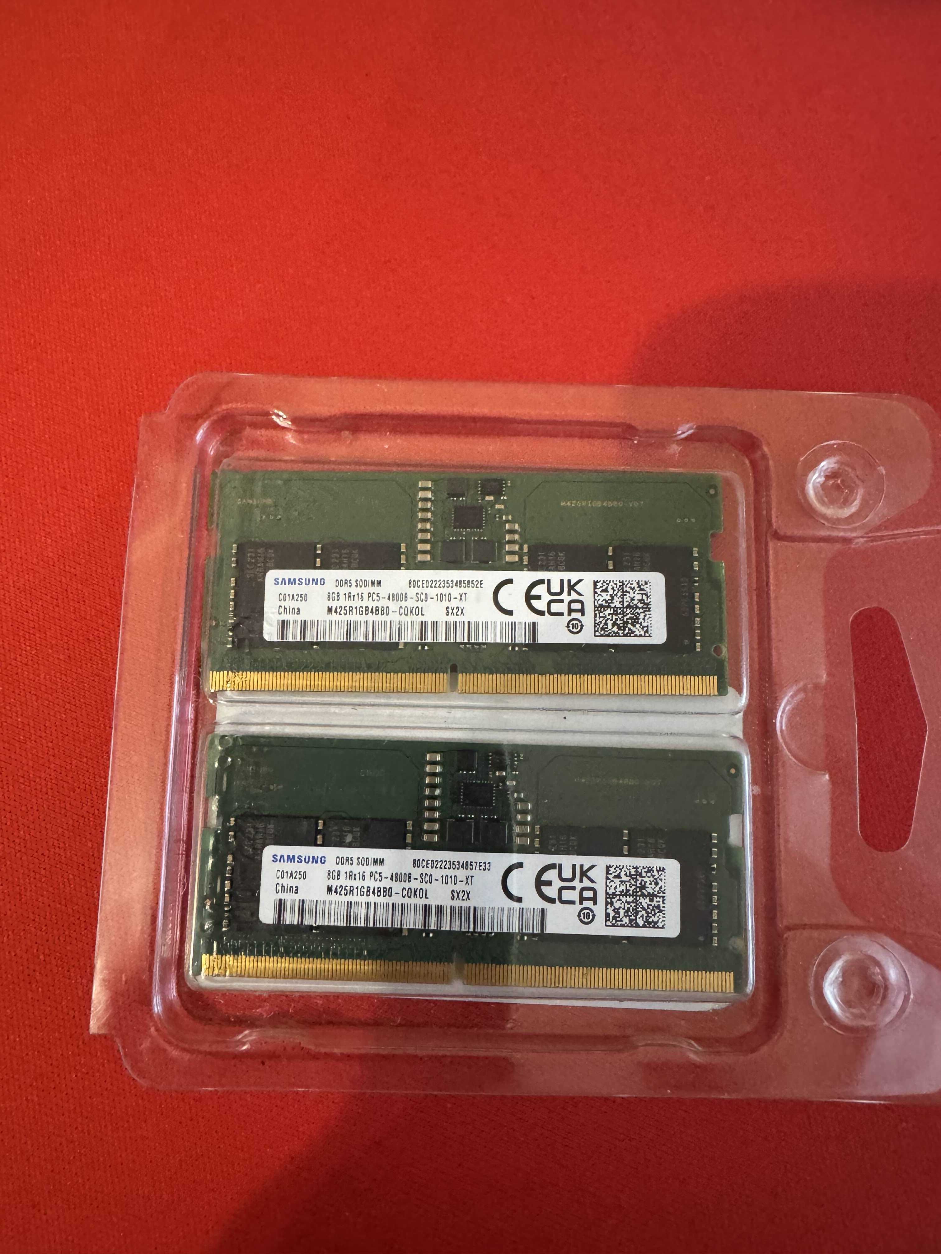 Pamięć RAM SAMSUNG 16 GB (2x 8GB) 4800 MHz DDR5 SO-DIMM
