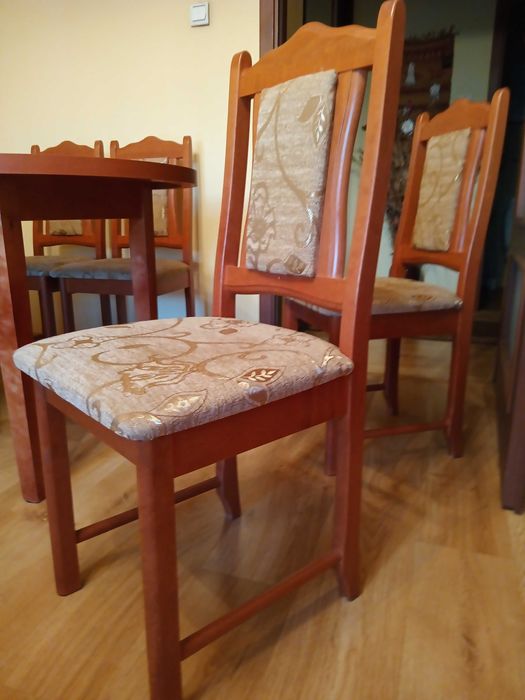 komplet stół + 6 krzeseł