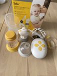 Vendo bomba tira-leite Medela Solo + brindes