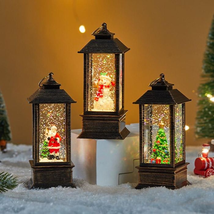 Новорічний ліхтар/новорічний нічник / новорічний декор