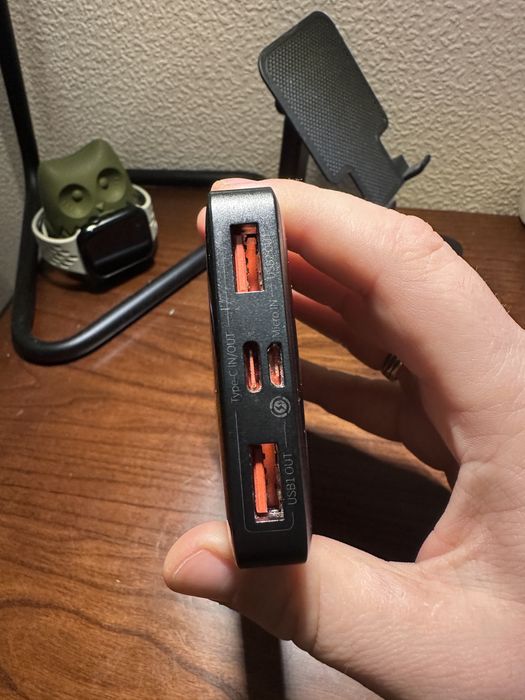 PowerBank Baseus Bipow Overseas 20W 20000mAh чорног