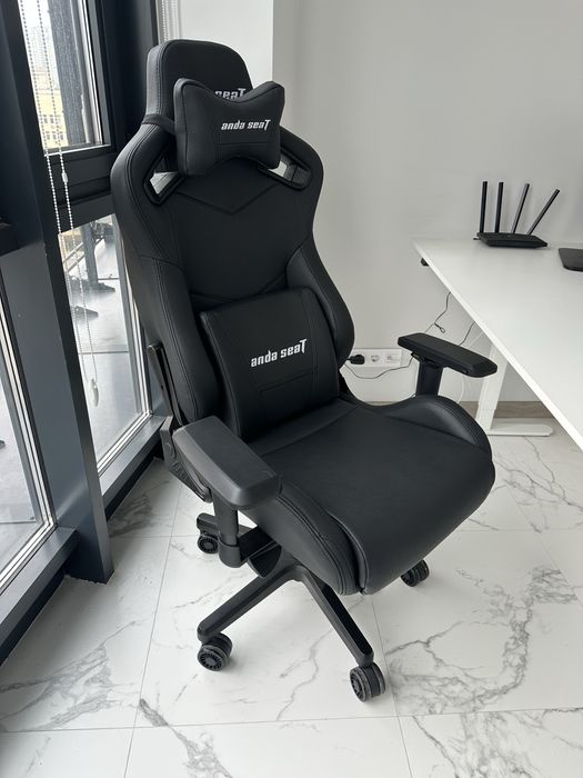 Крісло офісне | для дому | Anda Seat Black Size XL чорне