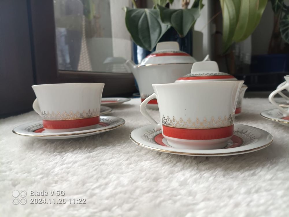 Serwis Portelanul Alba Julia Rumunski porcelanowy seris