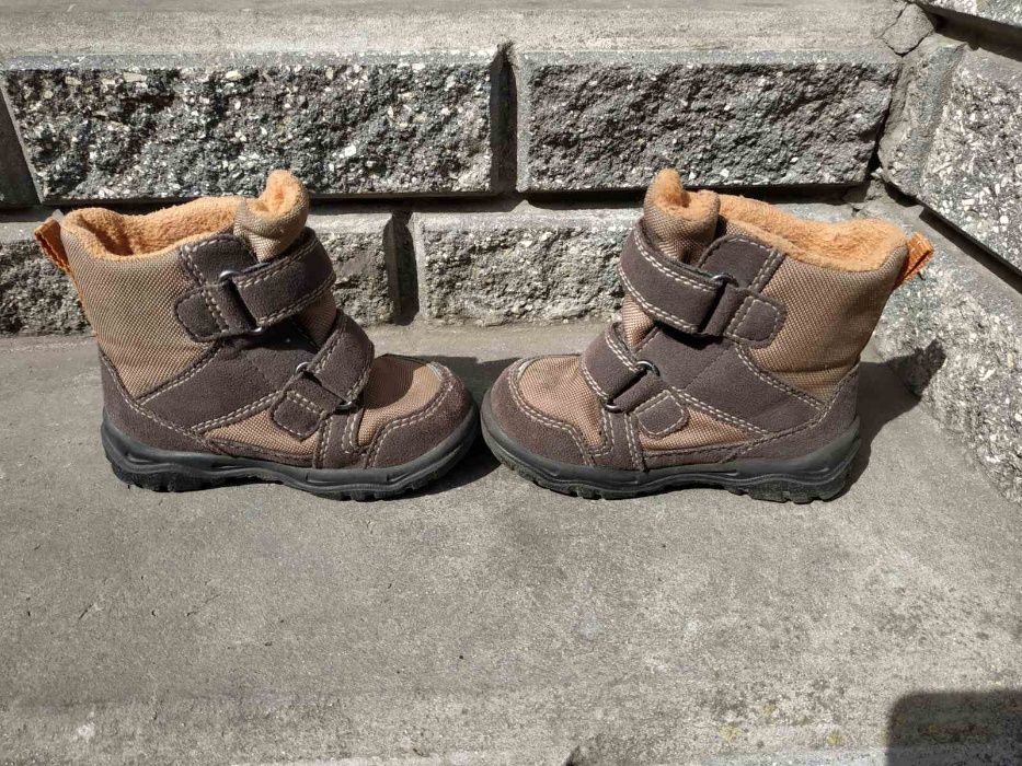 Дитячі ботинки черевики сапожки на липучках демі єврозима 15-15,5 см.