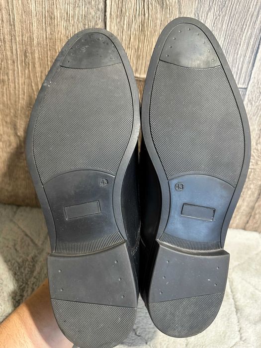 buty półbuty męskie skórzane mokasyny zign 43