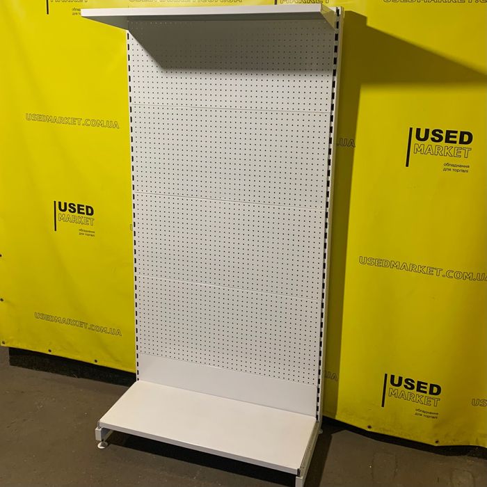 Стелажі перфоровані бу торгові під гачки WIKO в магазин, з перфопанель