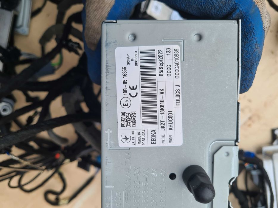Ford e-Transit MK8 22r wyświetlacz wiązka nawigacja moduł radio komple