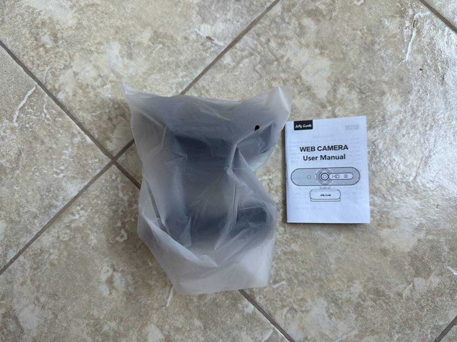 Web camera Веб камера FULL HD 1080p з вбудованим мікрофоном Jelly Comb
