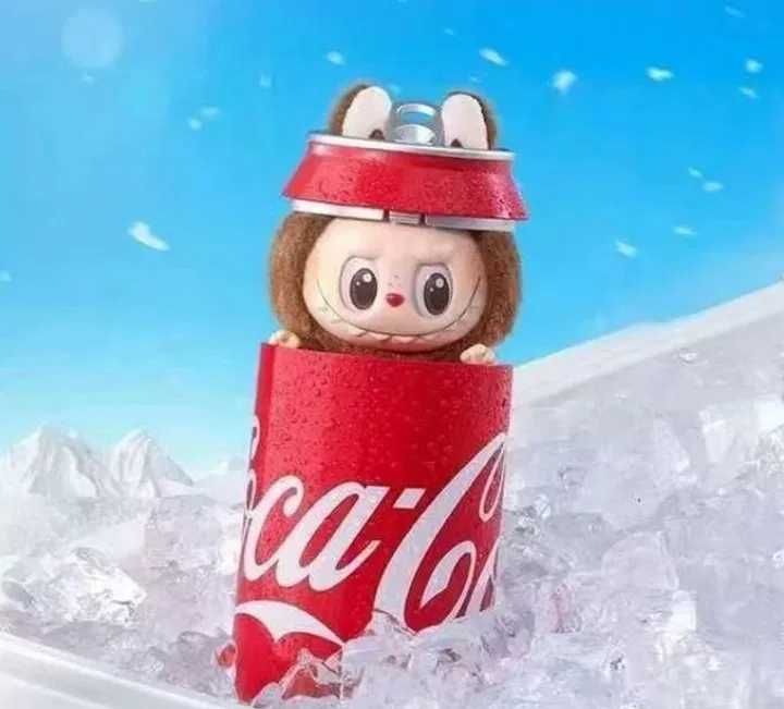 ОПТ\РОЗДРІБ Іграшка фігурка колекційна Лабубу банка кокакола CocaCola