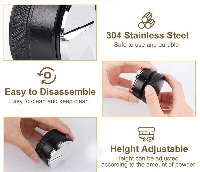 Dystrybutor kawy / tamper 58mm narzędzie do dystrybucji espresso