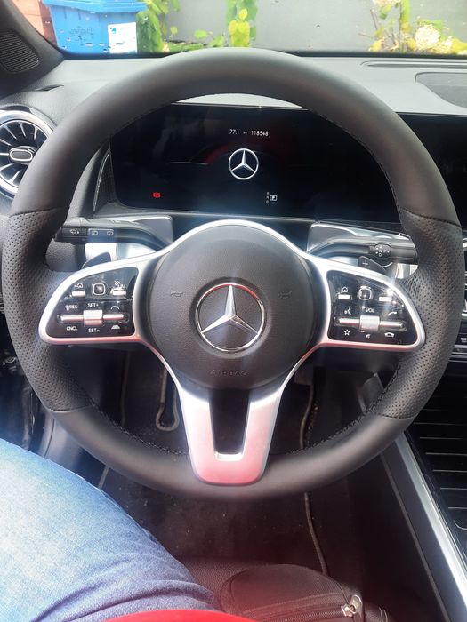 Obszywanie kierownic skórą DOJEŻDŻAMY