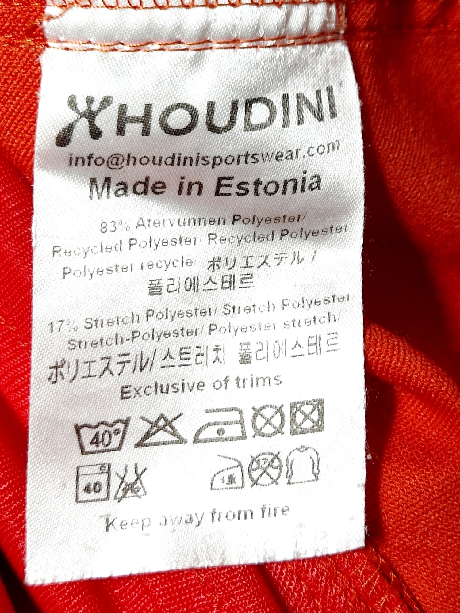 Spodnie trekingowe Houdini S/M