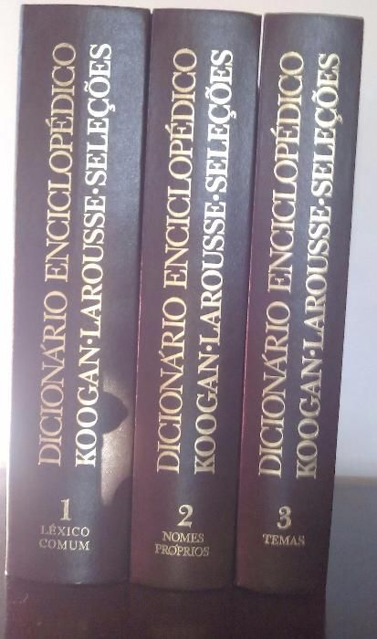 Dicionários enciclopédicos Koogan-Larousse-Selecções
