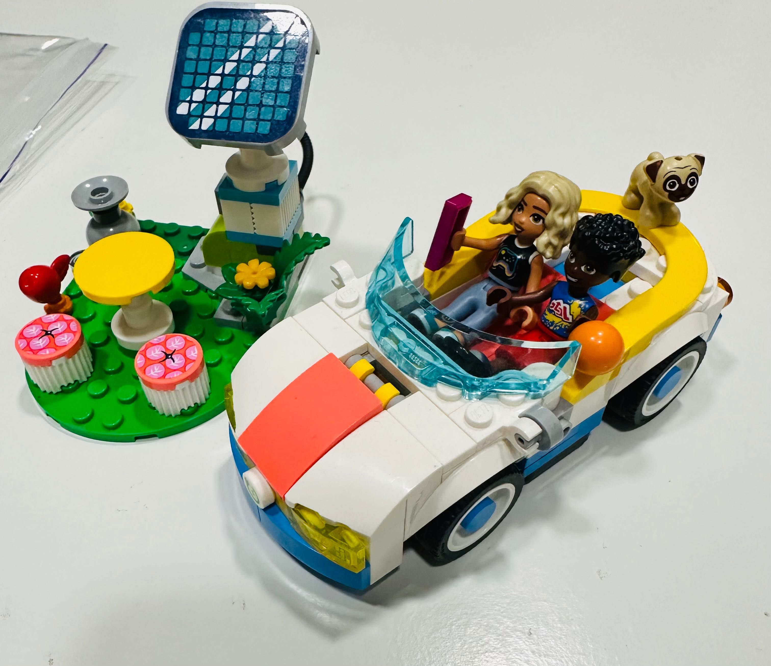 LEGOFriends Электромоб.и заряд.устр. и LEGOCreator Удивит. лесн.жители