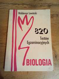820 testów egzaminacyjnych biologia Waldemar Lewiński KG