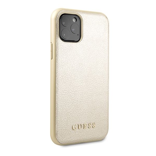 Etui Guess Guhcn58Iglgo Iphone 11 Pro Złoty/Gold Hard Case Iridescent
