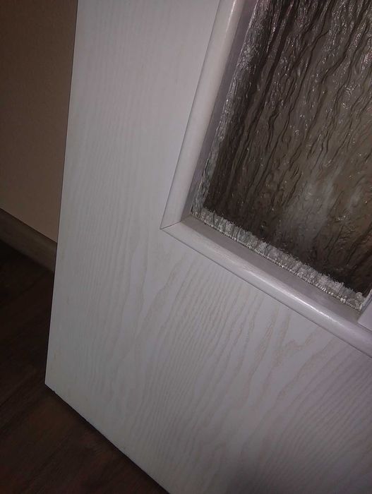 * Drzwi pokojowe – białe – przeszklone - 80 – lewe *