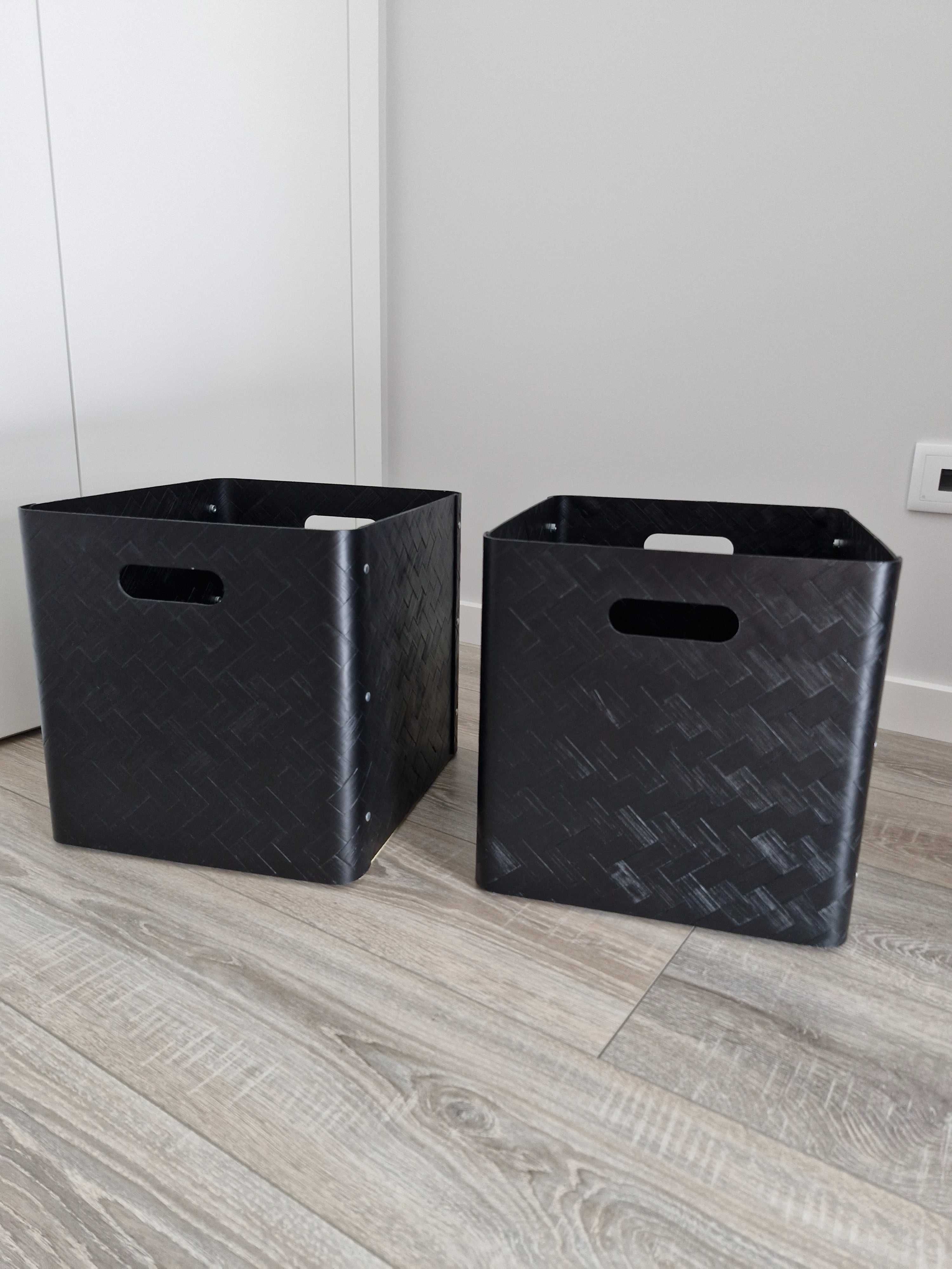 2 Cestos bambu IKEA BULLIG como novos